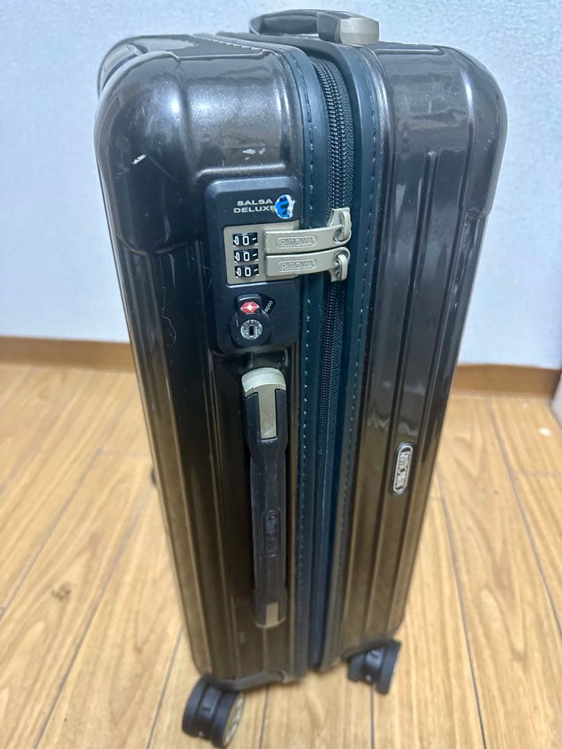 Salsa Deluxe ブラウン　4輪キャリーケース