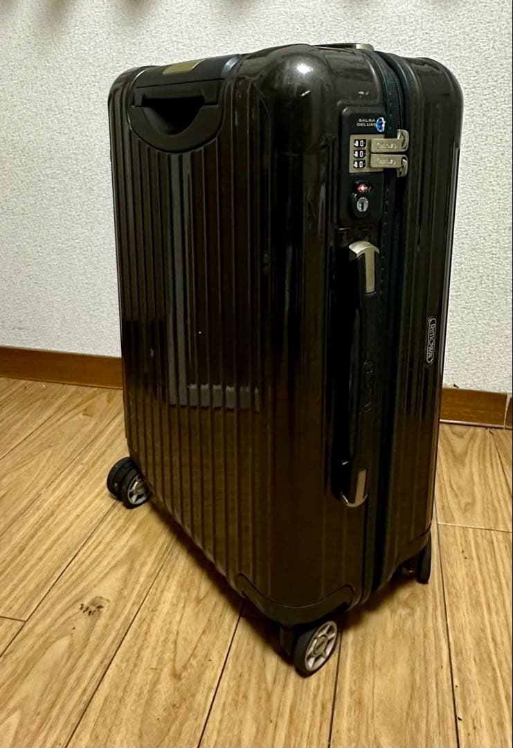 Salsa Deluxe ブラウン　4輪キャリーケース