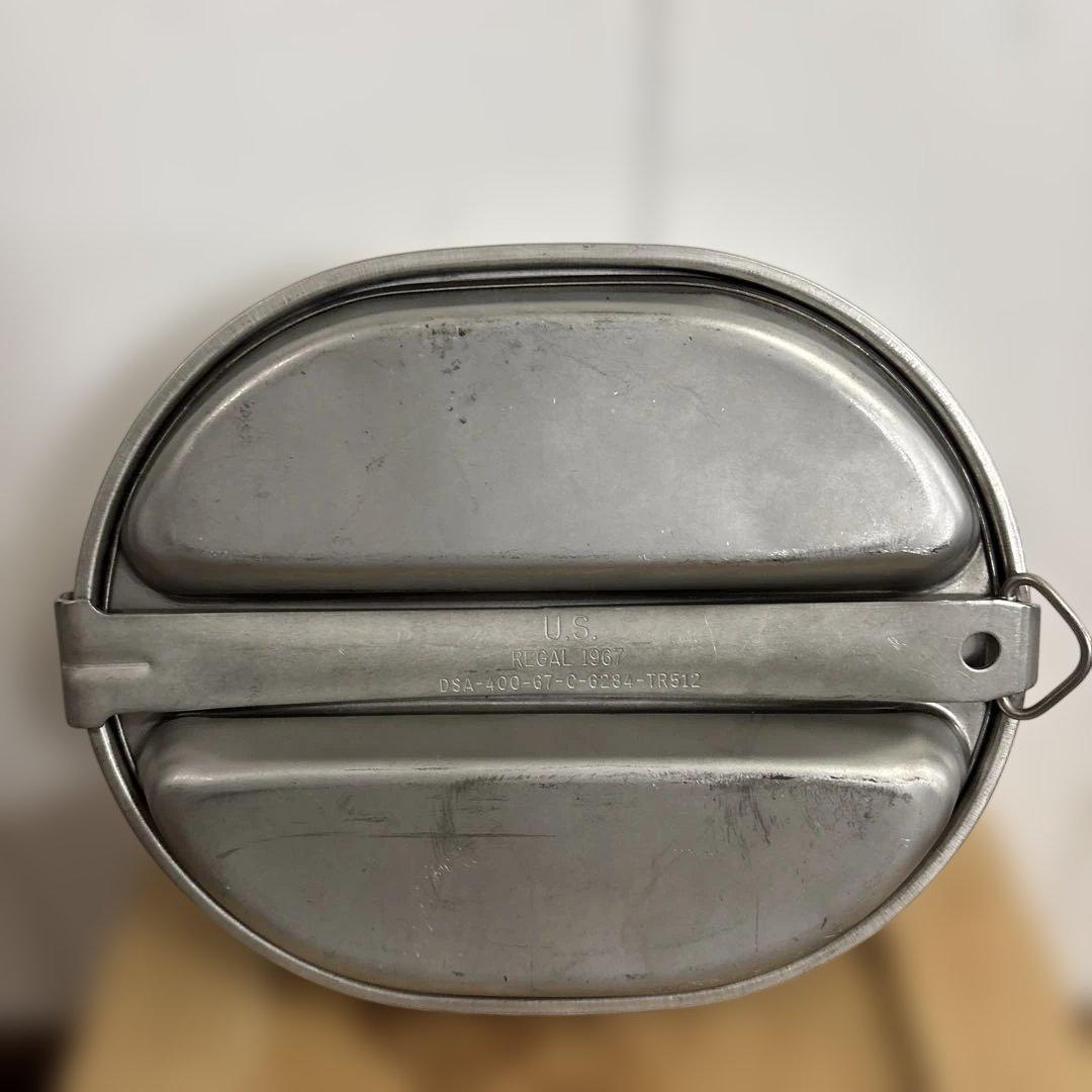 米軍　実物　1967年　メスキットパン　カトラリーセット　送料無料　④