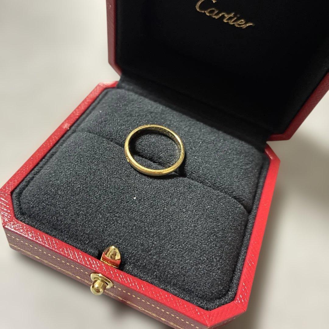 Cartier 1895ウェディングリング イエローゴールド証明書なし