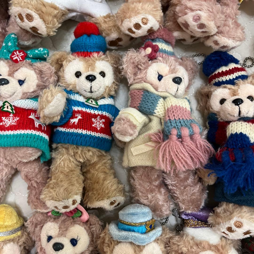 18体　ダッフィーシェリーメイぬいぐるみバッジ