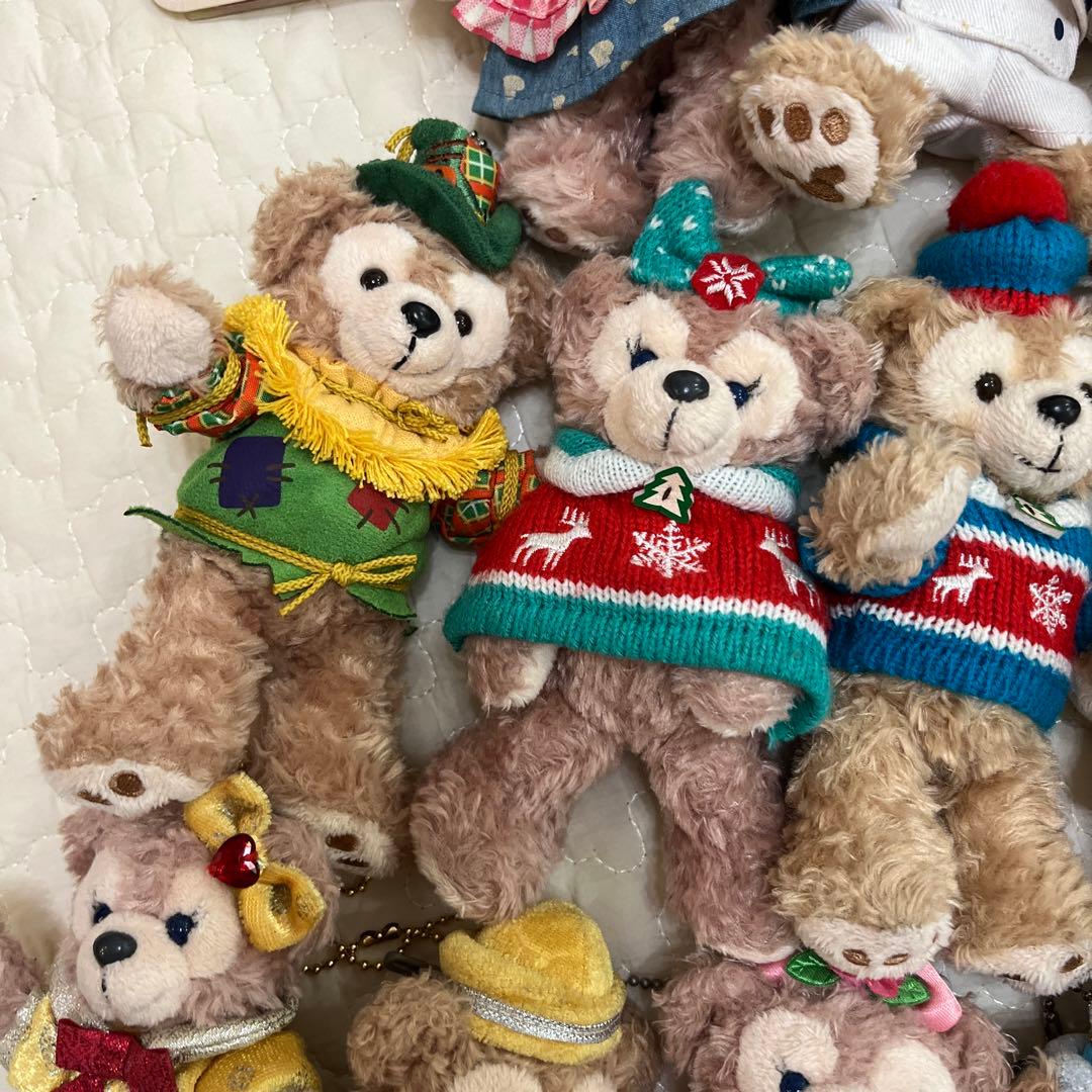 18体　ダッフィーシェリーメイぬいぐるみバッジ