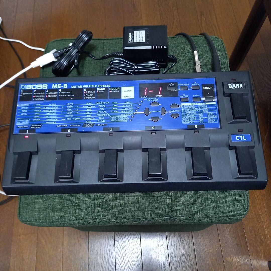 BOSS ME-8 エレキギターマルチエフェクター 動作確認済み