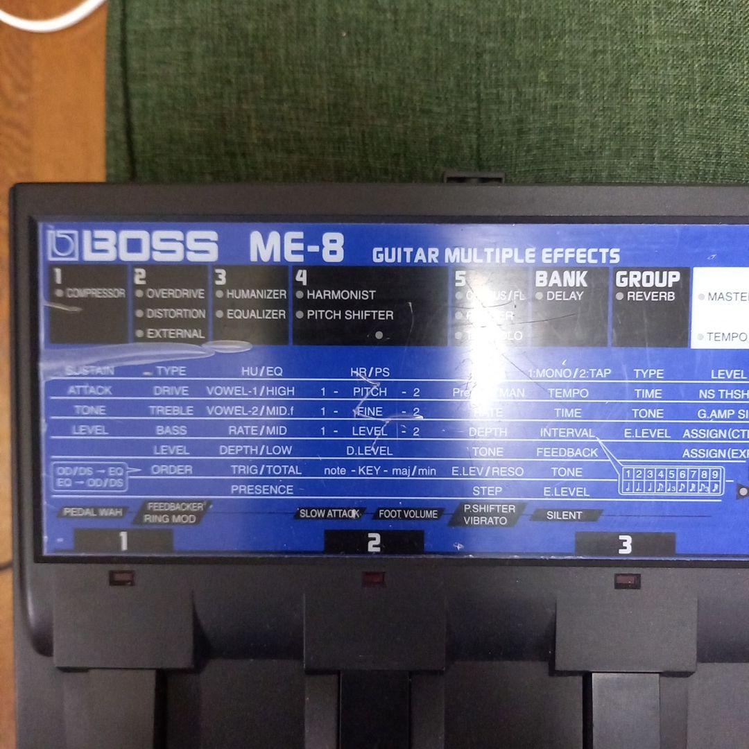 BOSS ME-8 エレキギターマルチエフェクター 動作確認済み