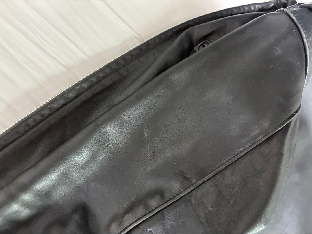 SCHOTT 641 シングルライダースジャケット ボアライナー 38 L相当