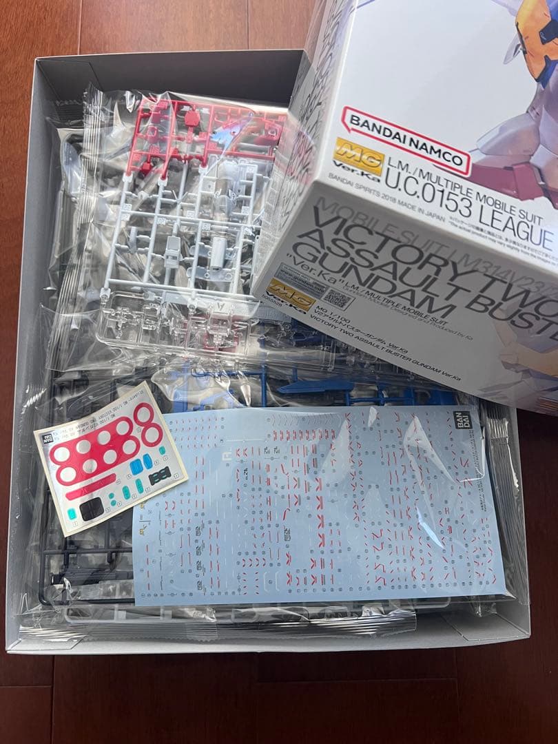 ＭＧ 1/100 Ｖ２アサルトバスターガンダム Ver．Ka