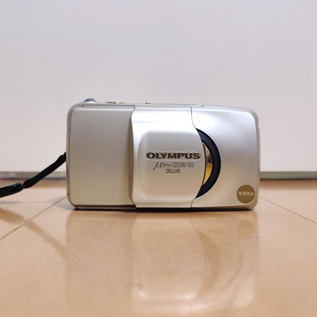 【動作品】Olympus μ mju ZOOM 105 DELUXE 元箱付き