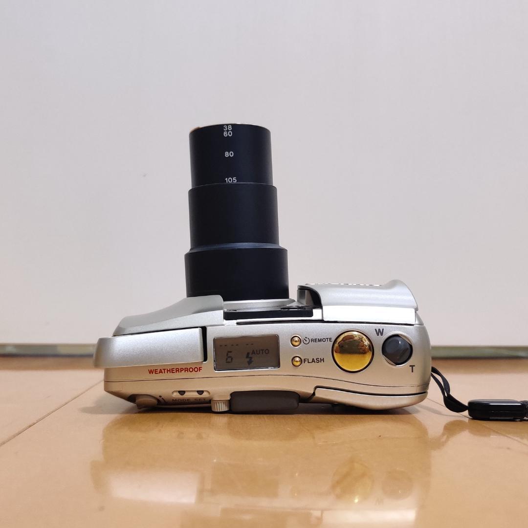 【動作品】Olympus μ mju ZOOM 105 DELUXE 元箱付き