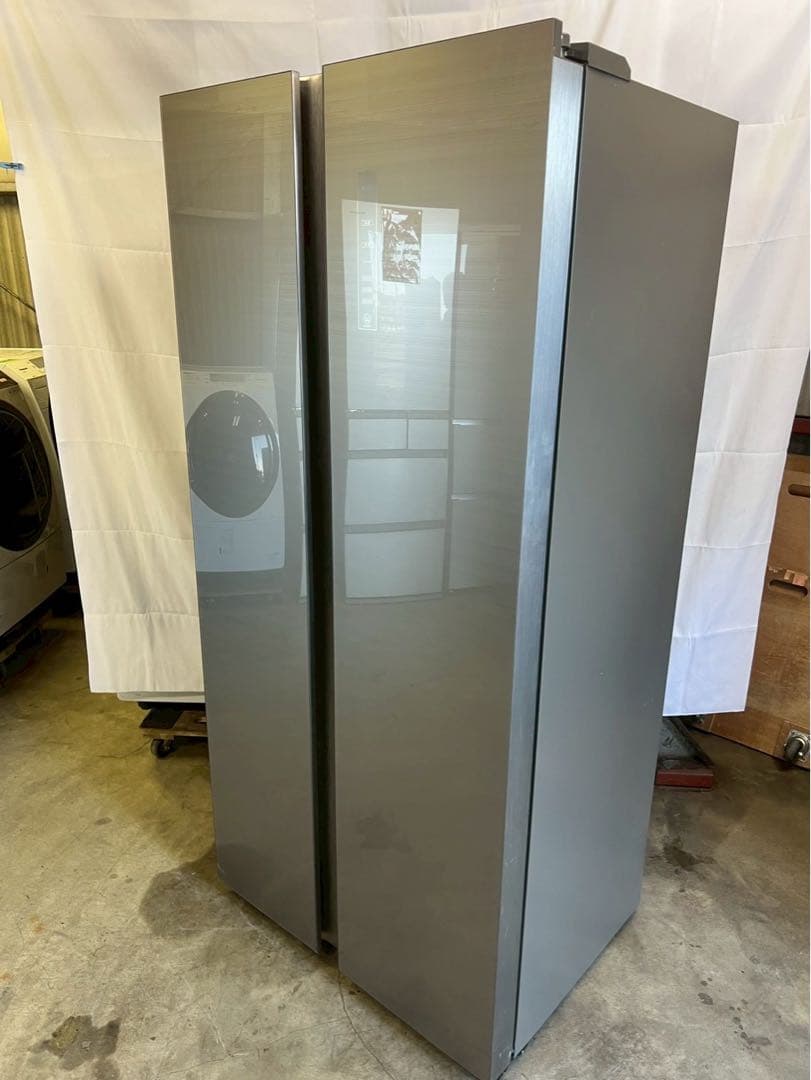 AQUA 冷蔵庫 AQR-SBS45H 2019年製 449L 観音開き