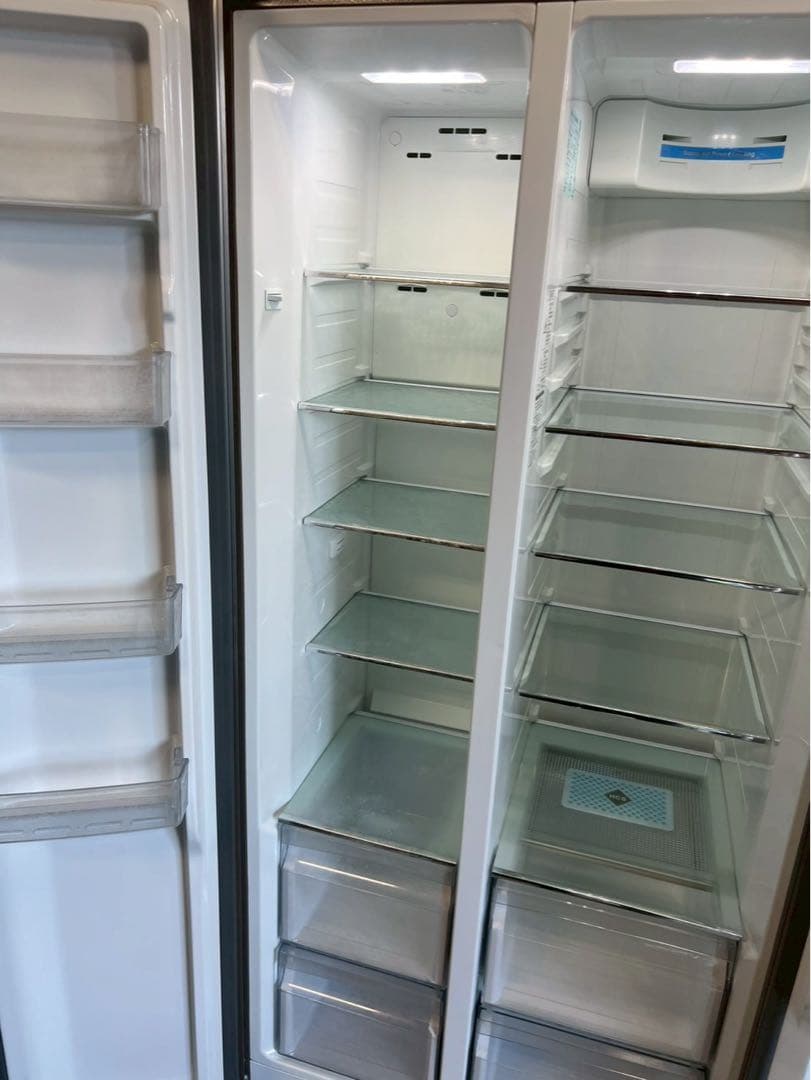 AQUA 冷蔵庫 AQR-SBS45H 2019年製 449L 観音開き