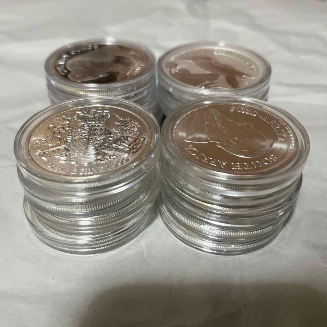 シルバー多数セット 未使用 1オンス 14枚 約435g