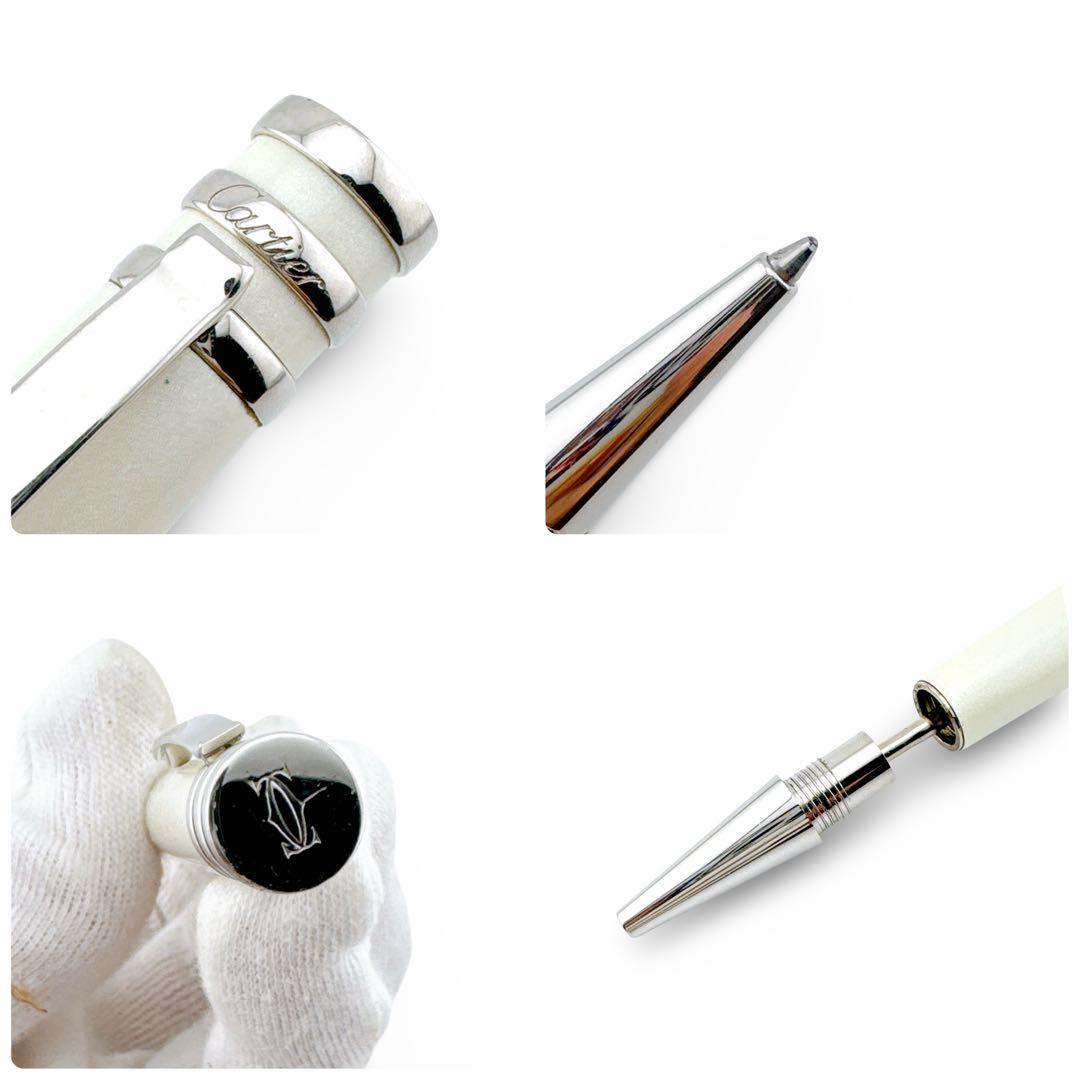 Cartieトリニティ ドゥ カルティエ ボールペン マザーオブパール調ラッカー