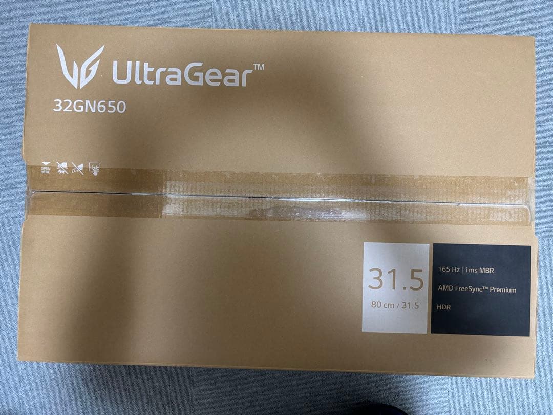 LGゲーミングモニター31.5インチ UltraGear 32GN650-B