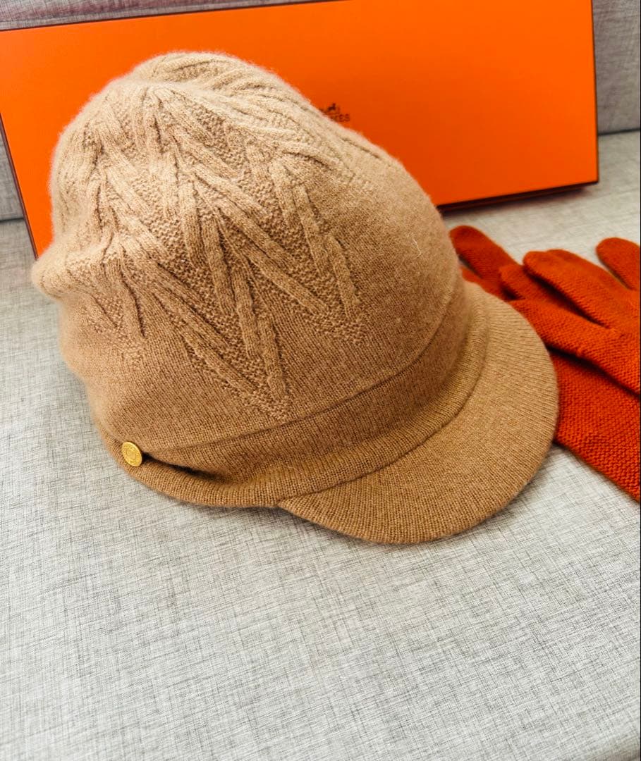 エルメスのニット帽