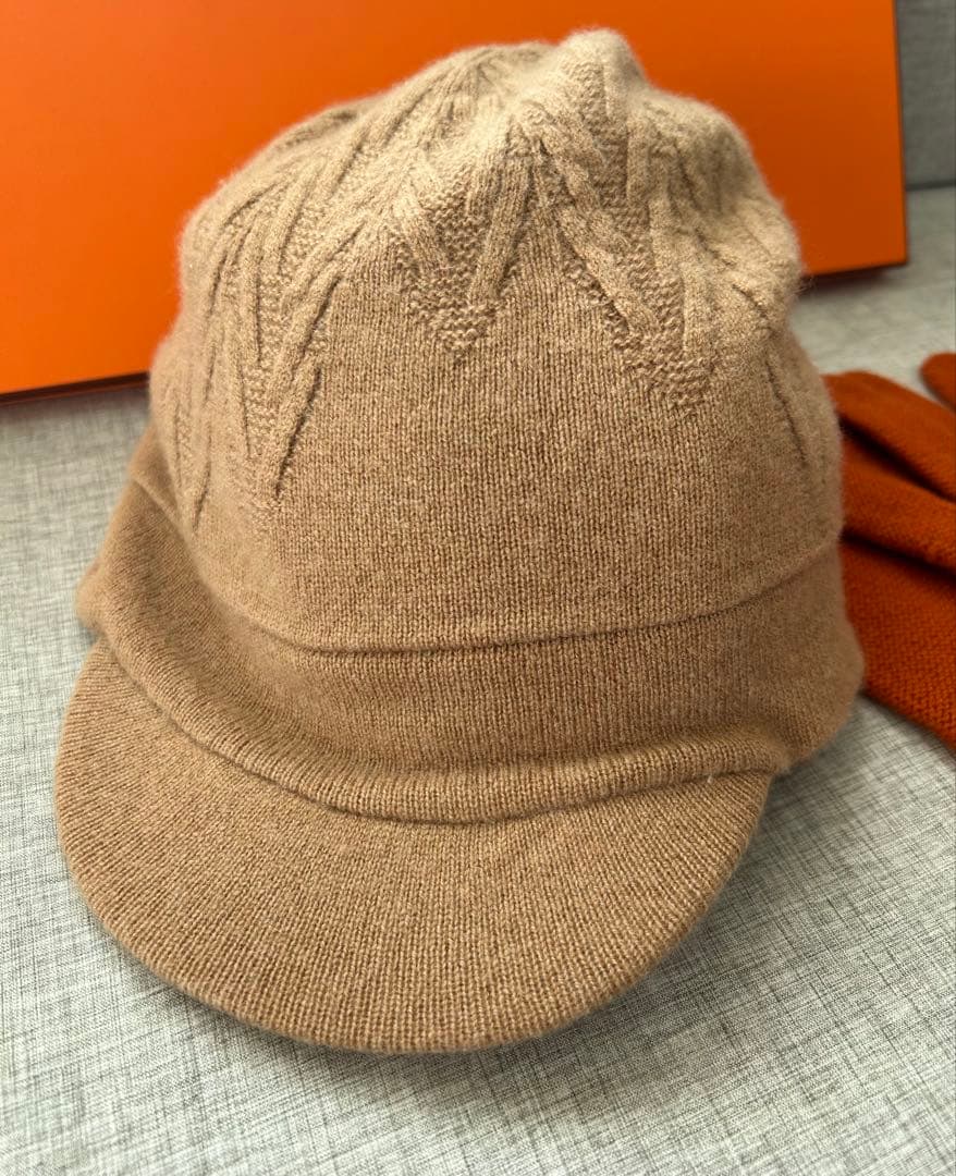 エルメスのニット帽