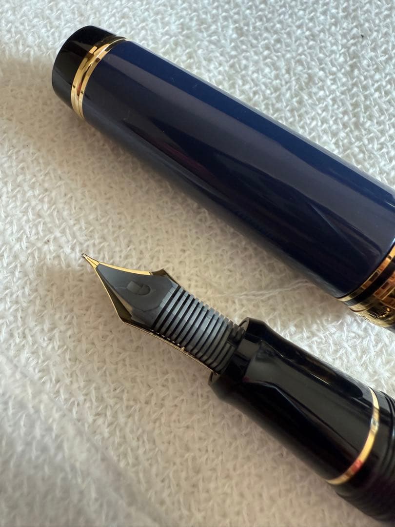 パイロット万年筆カスタム漆、紺青