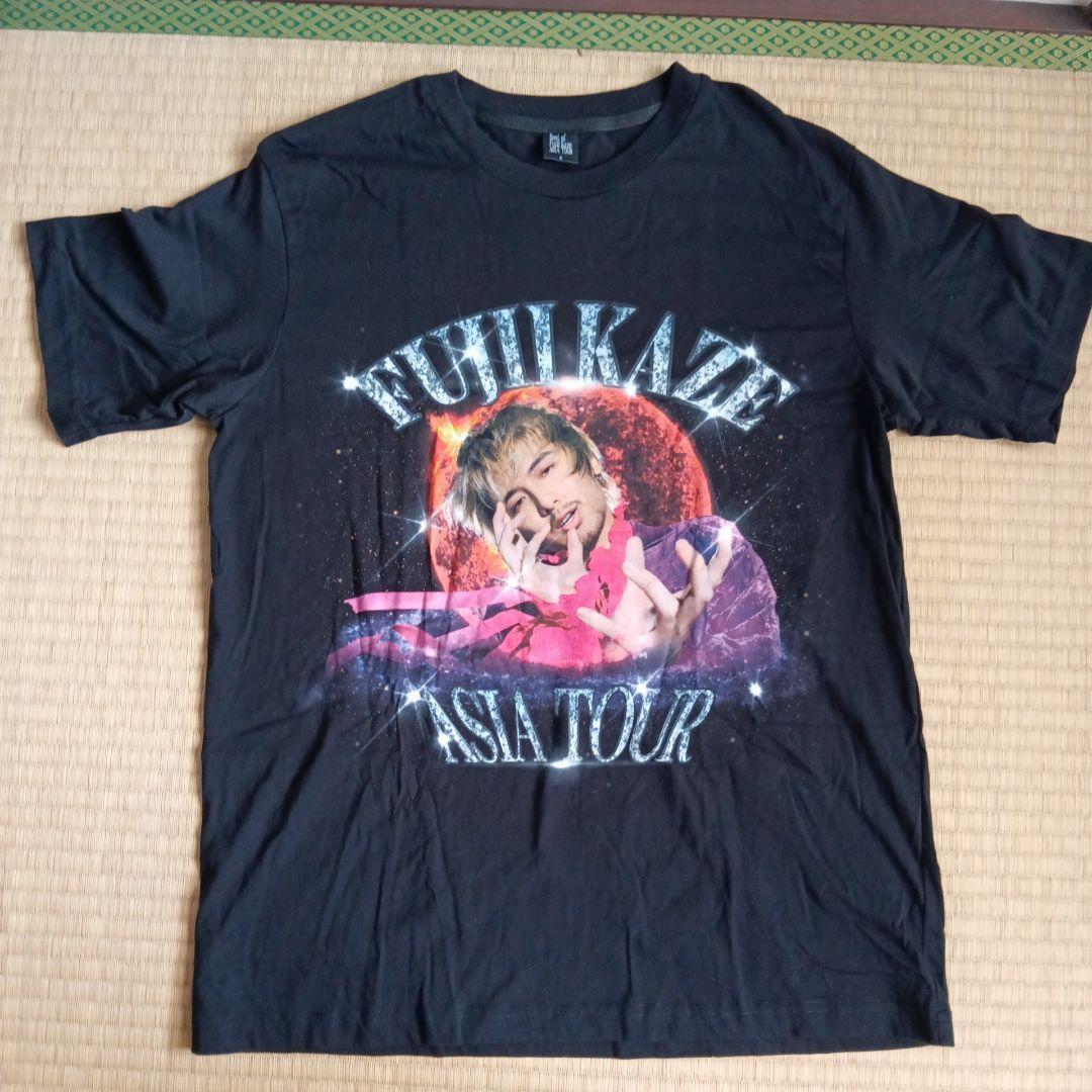 藤井風　ASIA TOUR pink Kaze Tシャツ　S