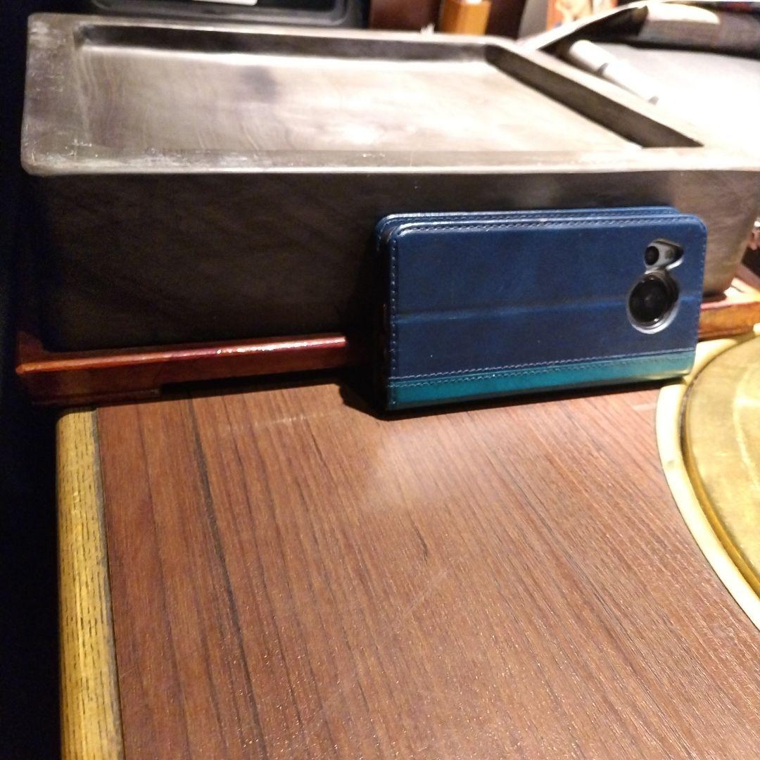 彫刻付き石製硯箱 約30cm x 20cm 重さ14kg