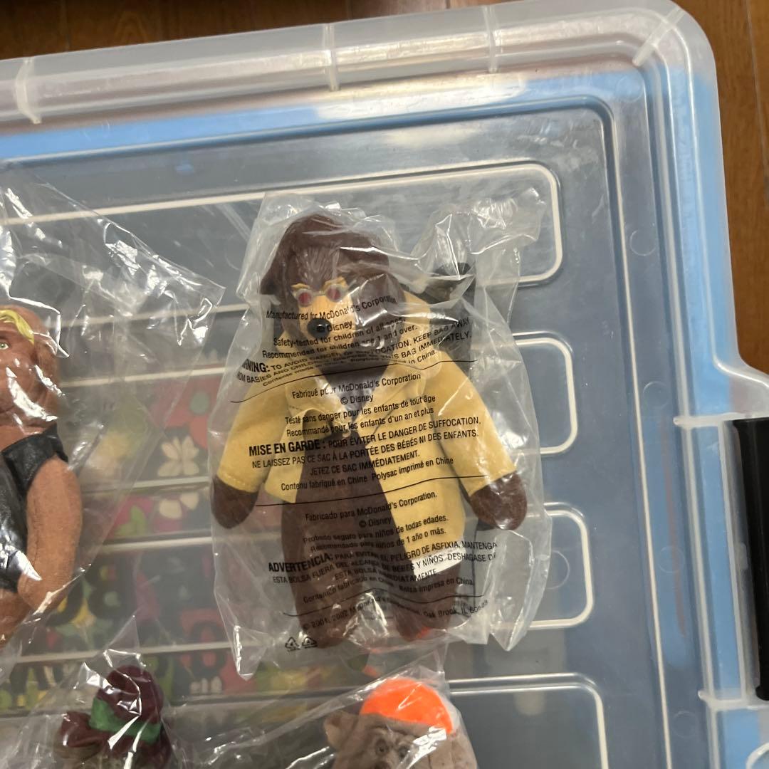 ディズニー　カントリーベア　全8体　未開封　日本未発売　2001年