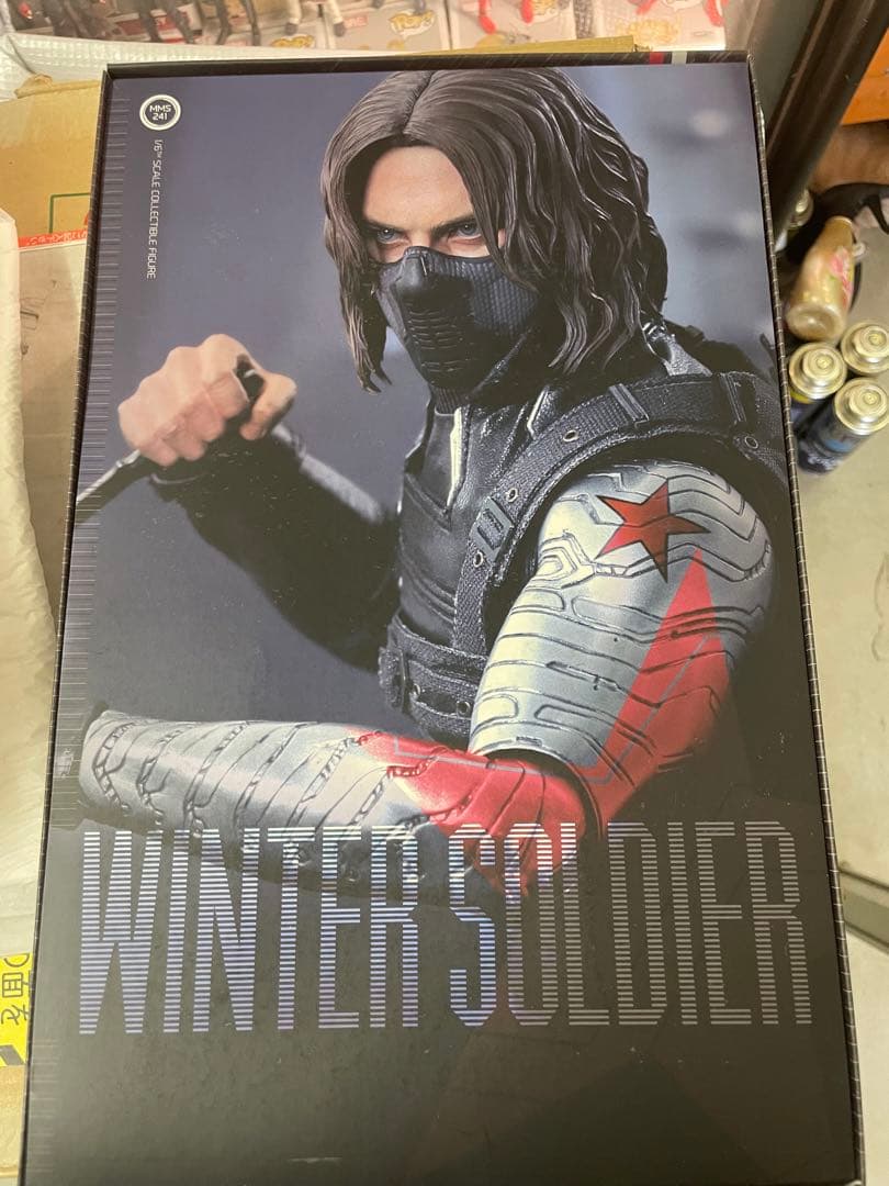 ホットトイズ　キャプテンアメリカ　ウインターソルジャー　開封品　ダメージ有り