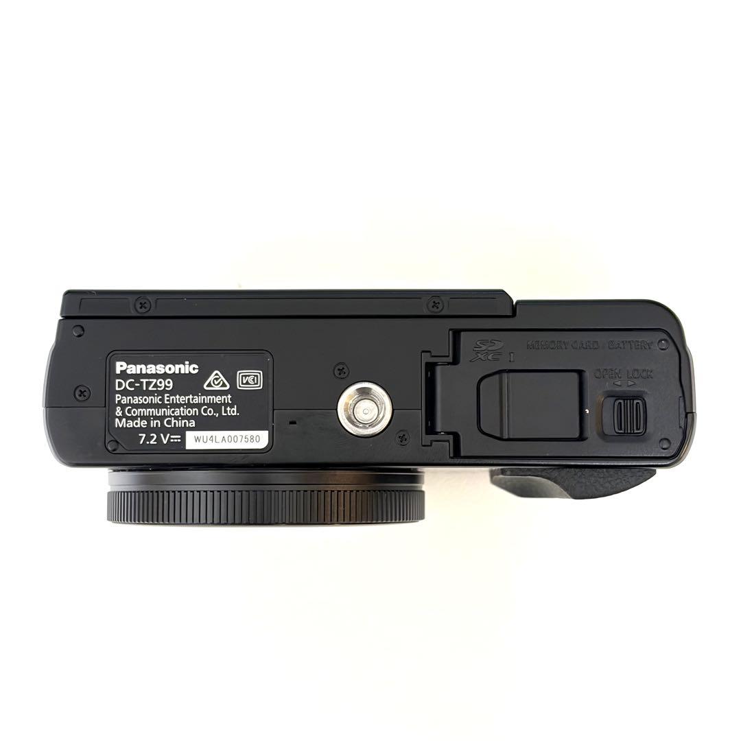 LUMIX DC-TZ99 パナソニック コンパクトデジタルカメラ ブラック 黒