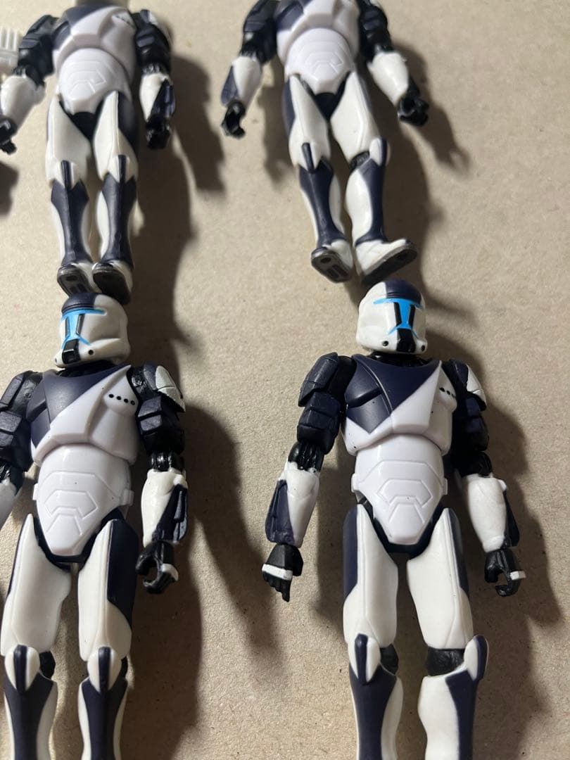 スターウォーズ　フィギュア　クローントルーパー　コマンドー　互換品　1チーム