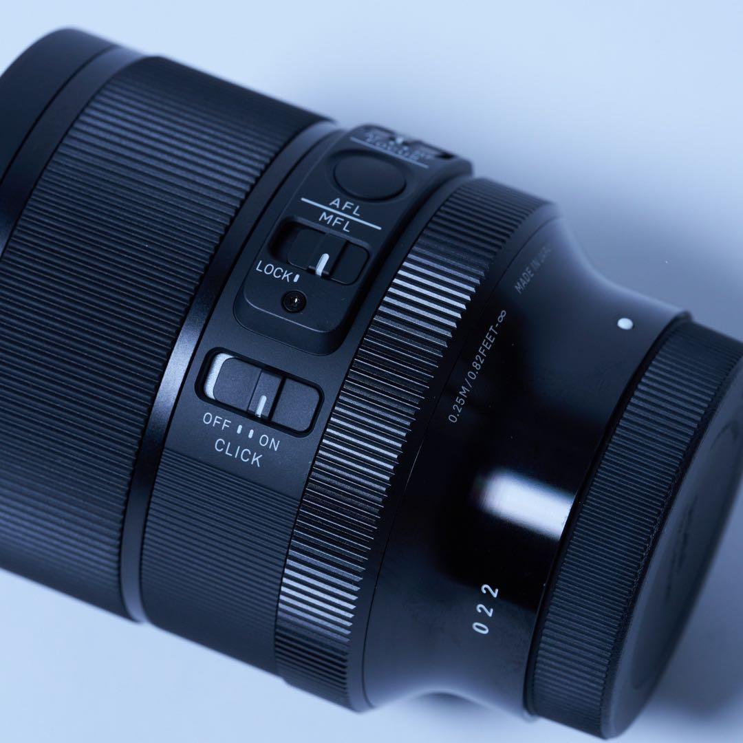 【極美品】sigma Art 24mm F1.4 ソニーEマウントレンズ