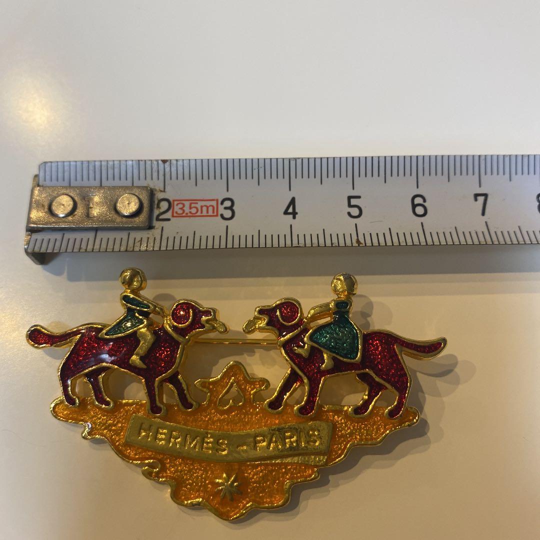 エルメスのブローチ