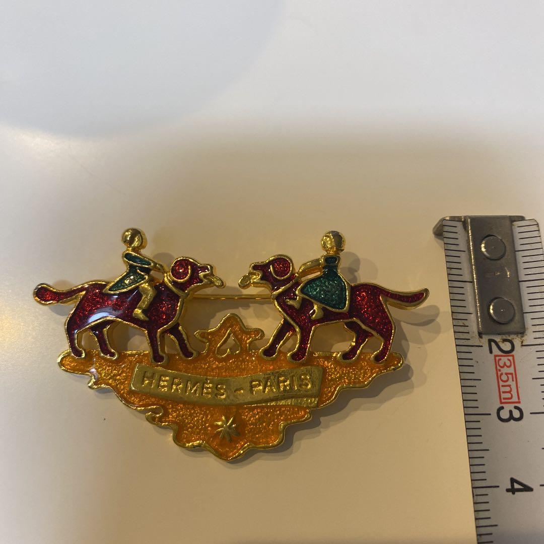 エルメスのブローチ