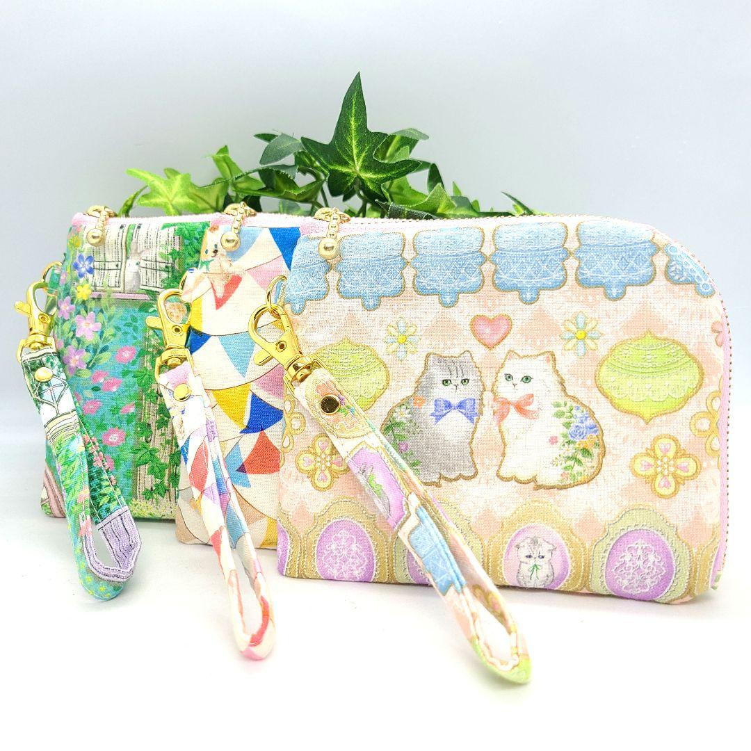 ⌘ Porte-Bonheur ⌘◎Handmade L字型ポーチ❣️◎