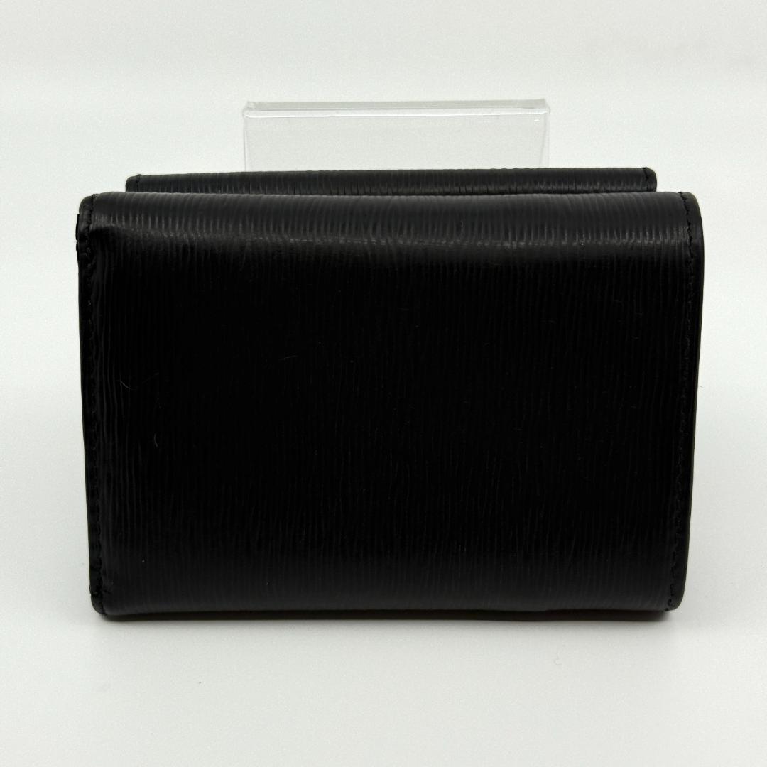 美品 PRADA ブラック 三つ折り財布 プラダ