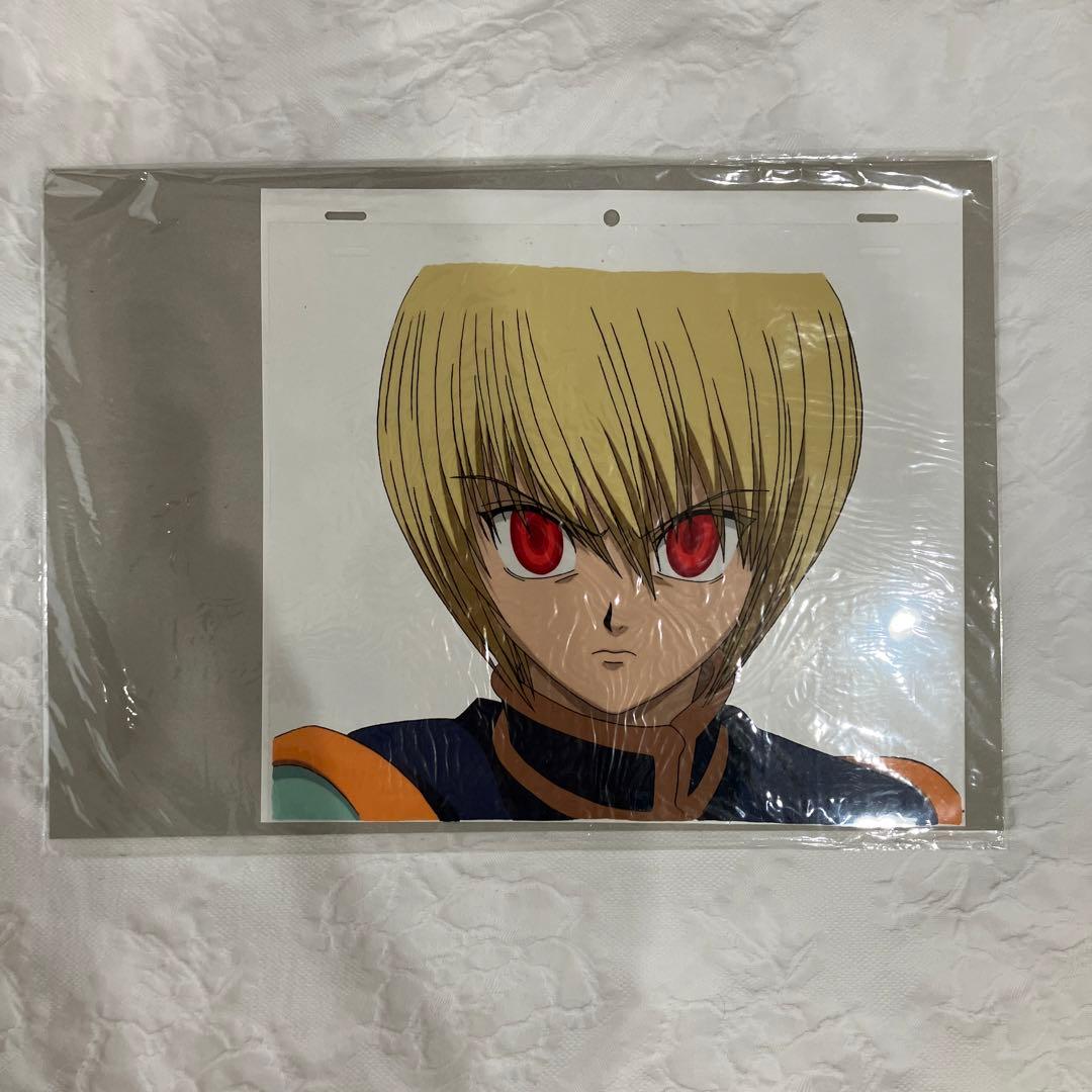 【希少】ハンター ×ハンター クラピカ キャラクター セル画 赤い 緋の目 金髪
