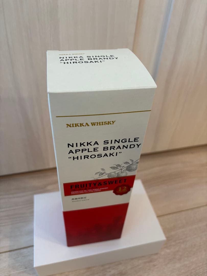 【宮城峡蒸溜所限定】NIKKA SINGLE APPLE BRANDY 12年