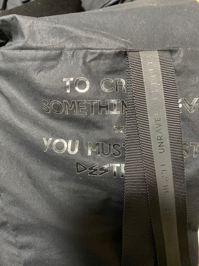 UNRAVEL PROJECT アンラベル　ブラックカーゴサルエルパンツ