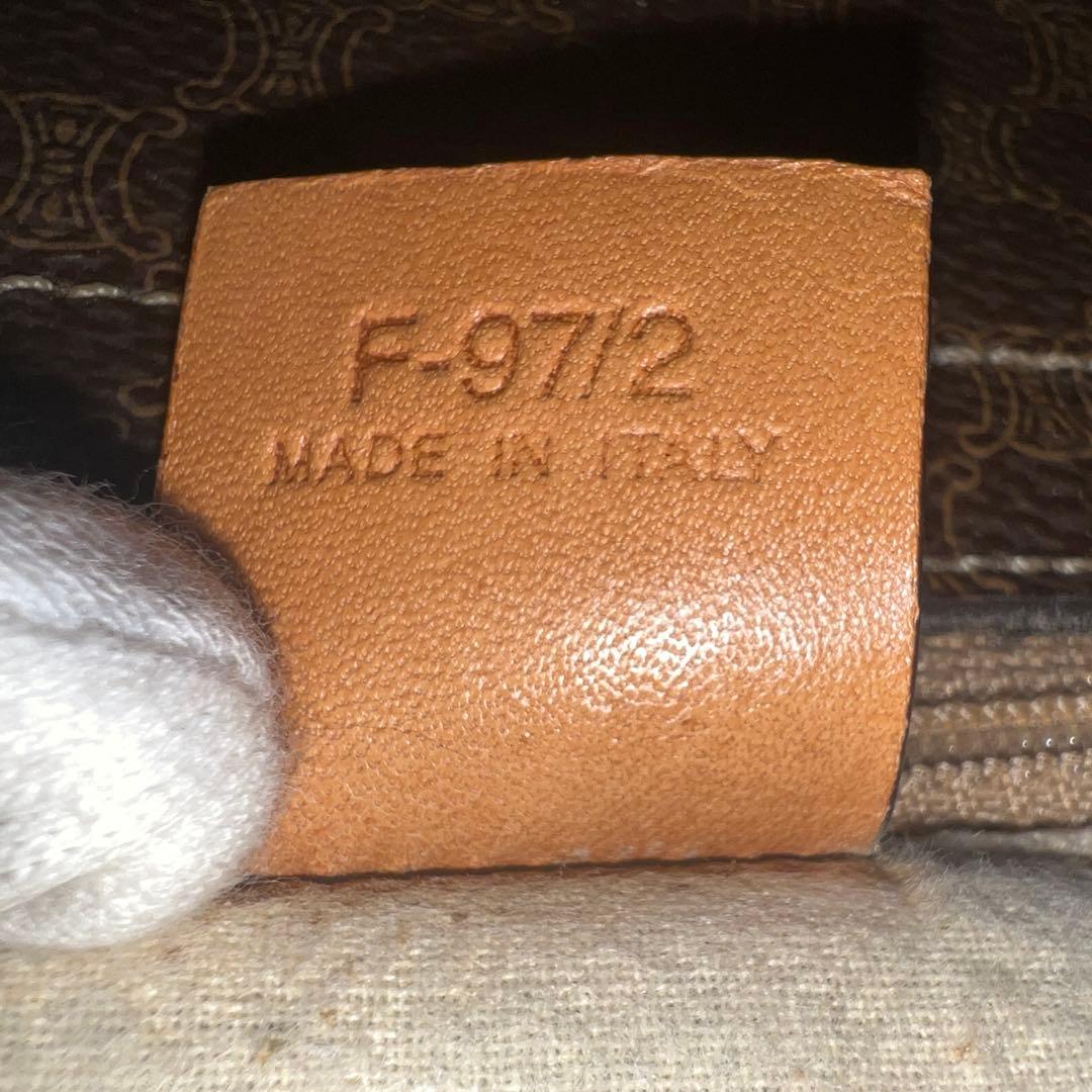 美品✨希少✨セリーヌ ガンチーニハンドル マカダム ハンドバッグ ビンテージ