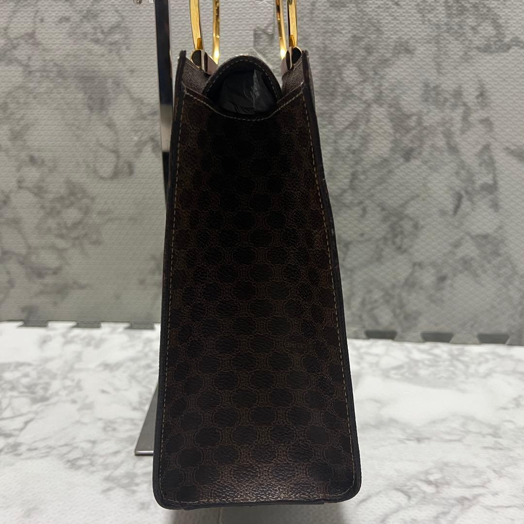 美品✨希少✨セリーヌ ガンチーニハンドル マカダム ハンドバッグ ビンテージ