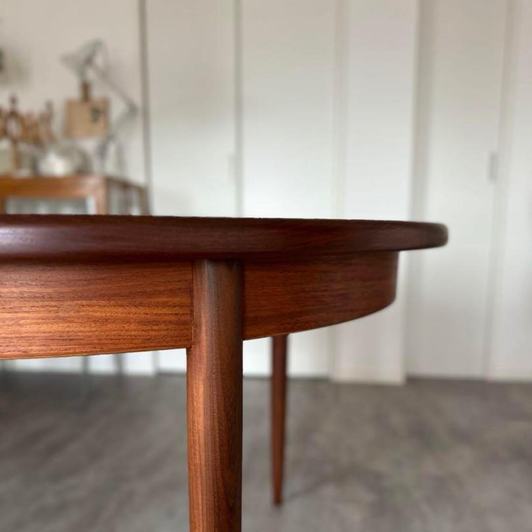 〈希少〉ジープラン(G-PLAN) /楕円形エクステンションテーブル