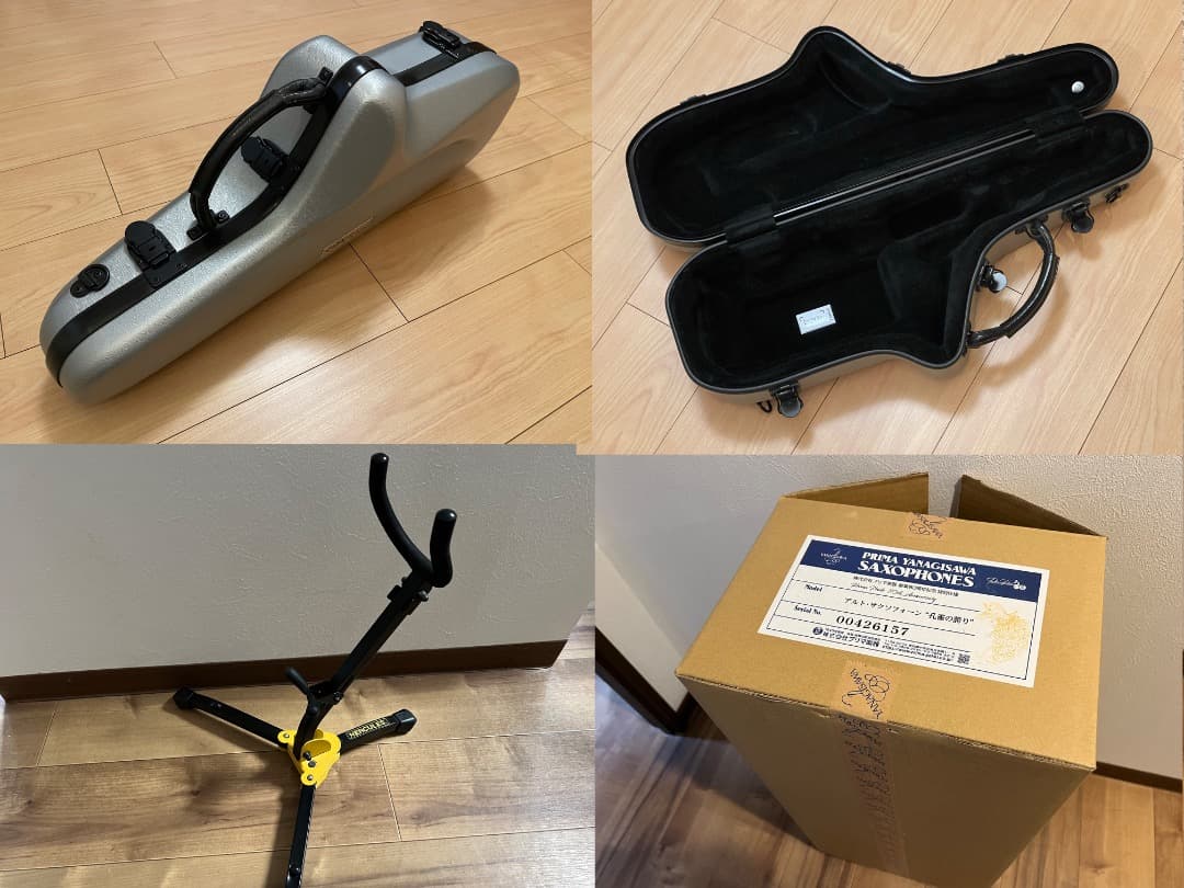 YANAGISAWA A-WO20 ベル管とU字管はブラッシュドサテン金メッキ