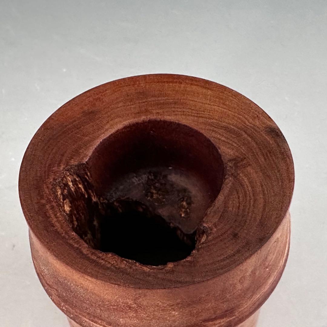 茶道具　紅梅　古木　竹節形　蓋置　薮内流　猗々斎　竹風紹智　宗榮作　茶事　茶会