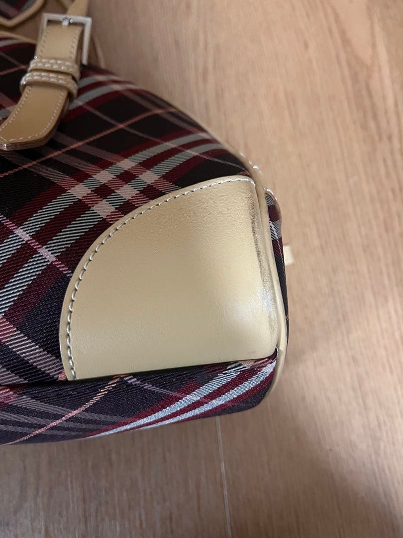BURBERRY BLUE LABEL ボストンバッグ バーバリー ロンドン