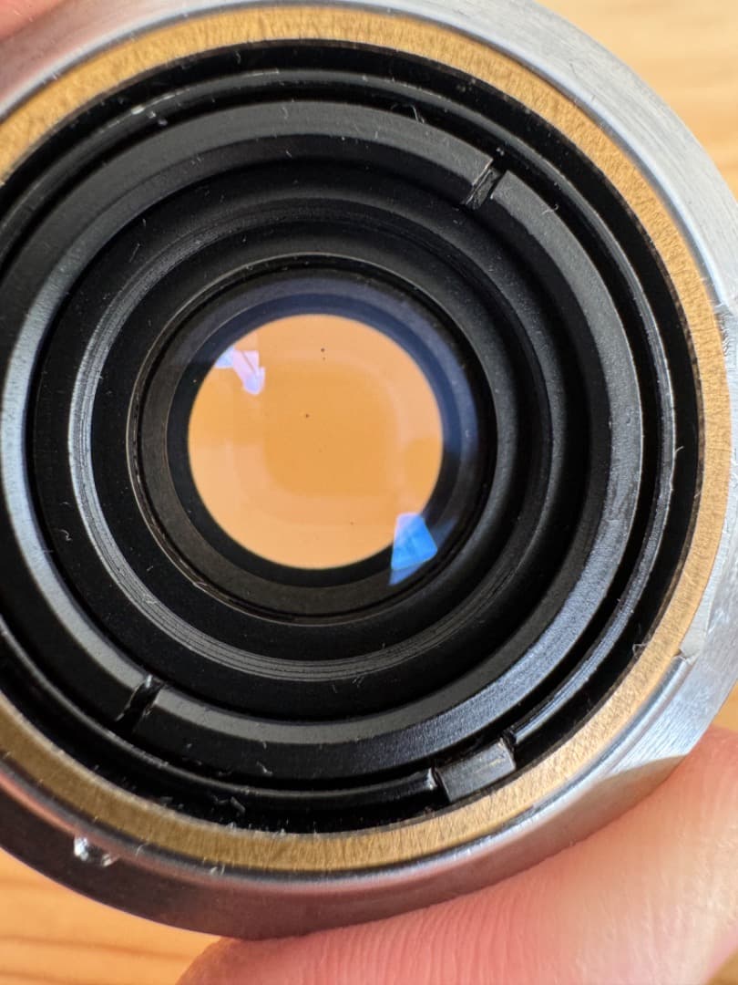 フィルムカメラ Leica IIIf red dial & W Nikkor 35mm f2.5