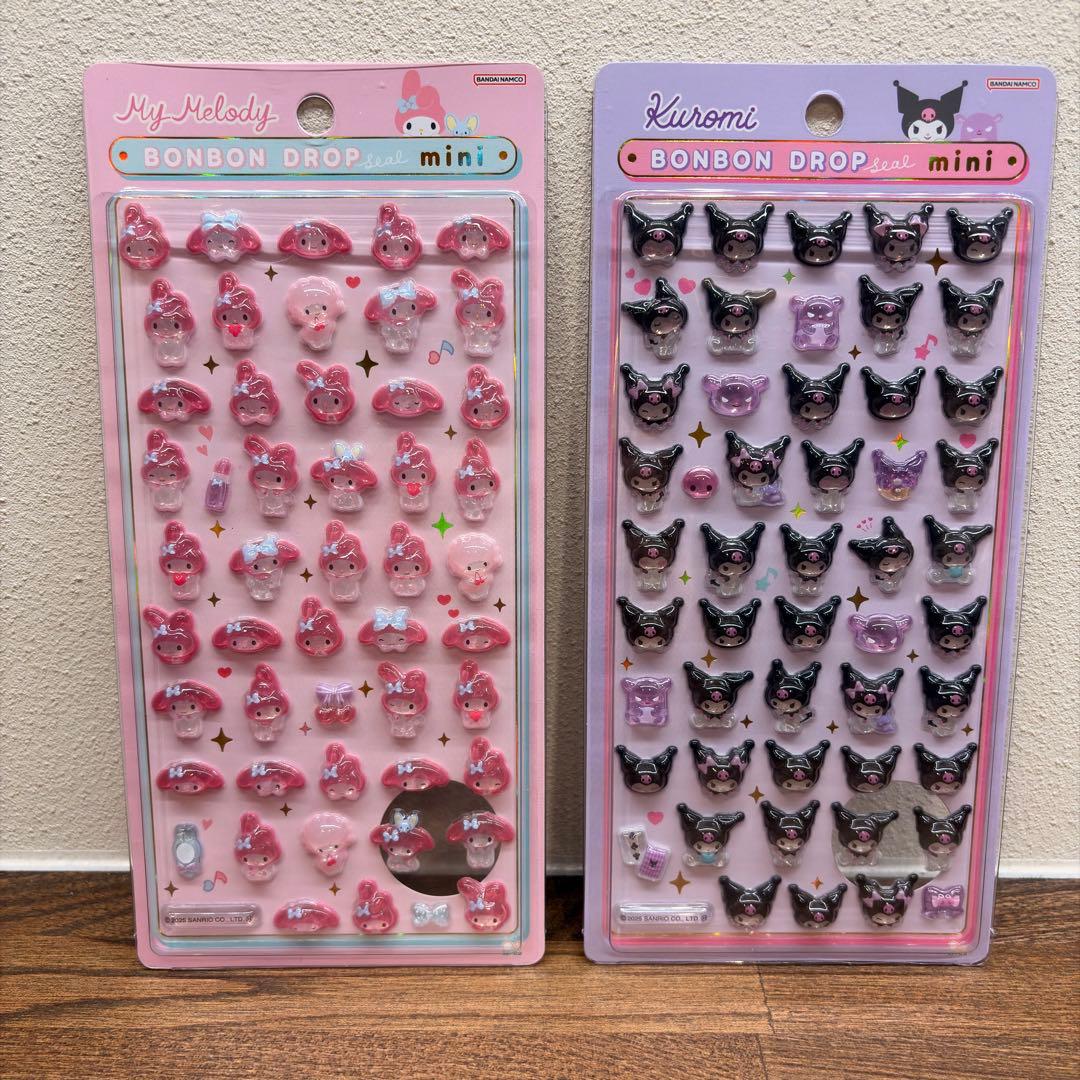 ボンボンドロップシールミニ mini サンリオ 5種セット 正規品
