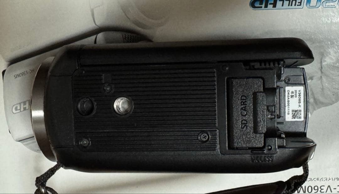 【美品】パナソニック HDビデオカメラ HC-V360MS ブラック