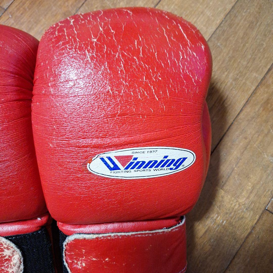 318 Winning ボクシンググローブ 赤 ソフトタイプ 14os