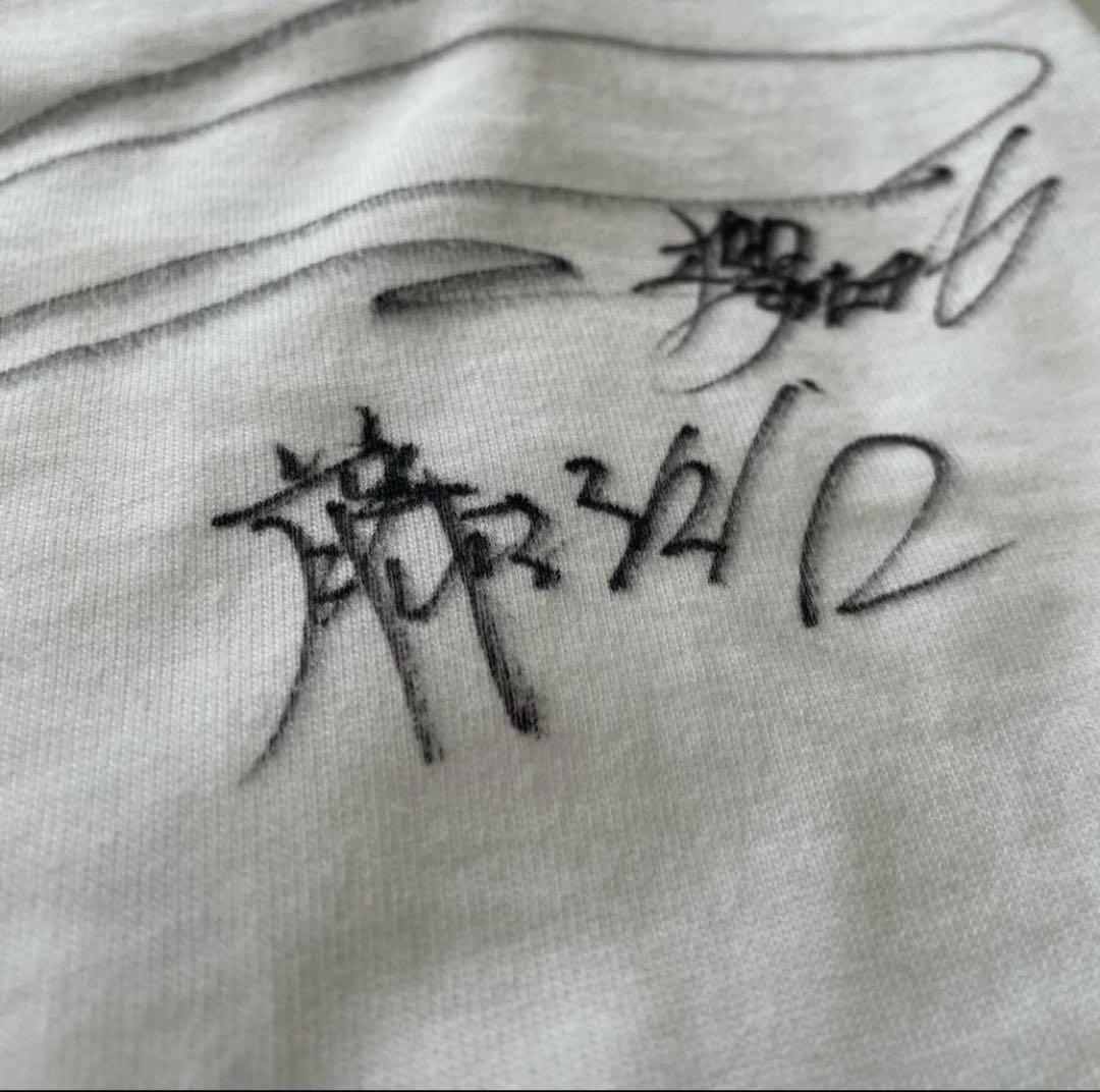 櫻坂46 藤吉夏鈴 サイン入りTシャツ BACKS LIVE