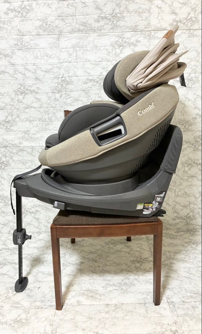 【極美品】Combi THE S ISOFIX エッグショック 希少ベージュ