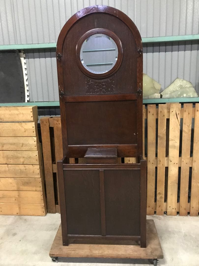 間もなく出品終了します 英国アンティーク イギリス ホールスタンド ハンガー