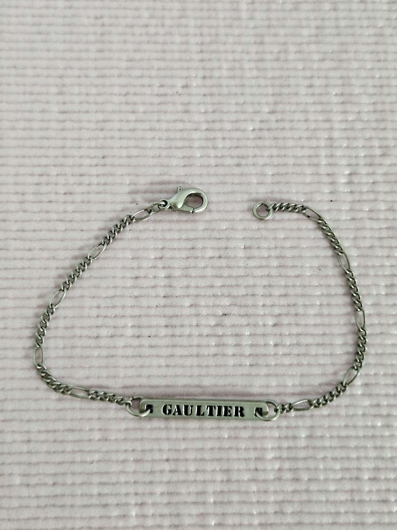 【新品】Jean Paul Gaultier☆ロゴ ブレスレット☆アンクレット
