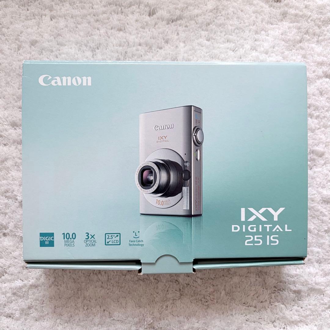 【動作品】Canon キャノン IXY DIGITAL 25 IS レトロカメラ