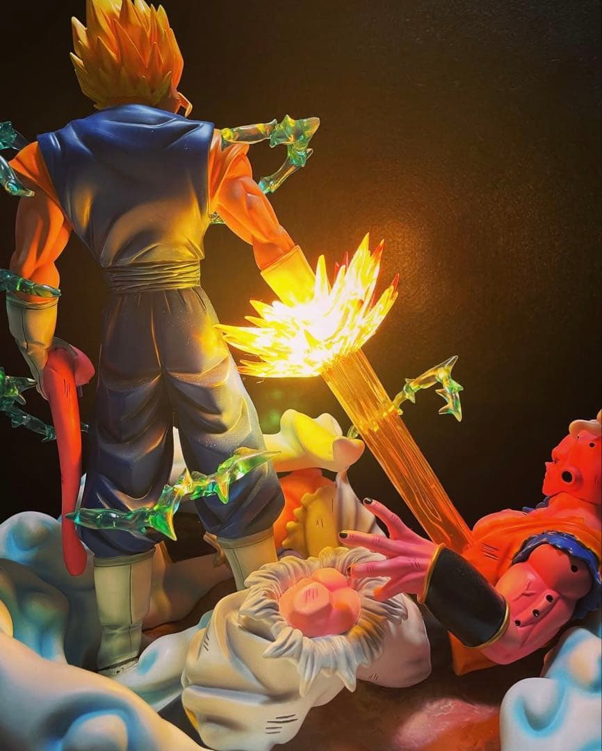 F4 スタジオ　ドラゴンボール　ベジット　vs 魔人ブウ　塗装済み完成品　ガレキ